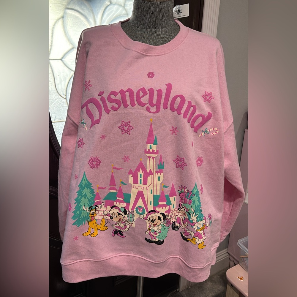 Dianeyland Christmas Pink Sweatshirt - 2025 Collection - NWT!!